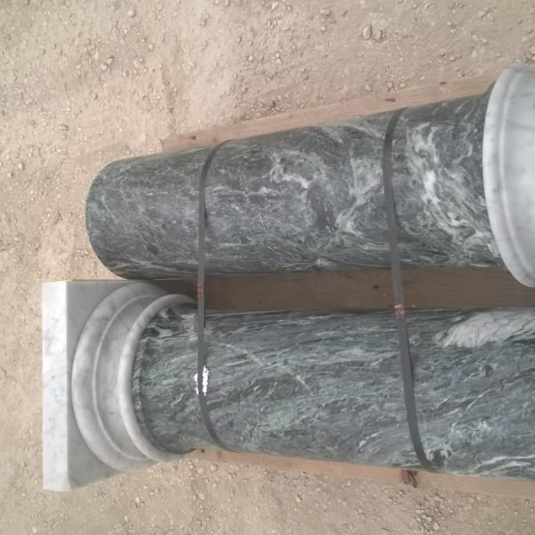 Coppia colonne in marmo