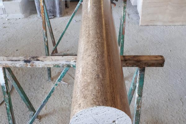 Lavorazione Colonne in marmo roma