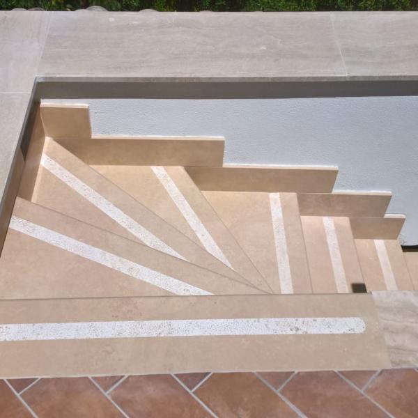 Scala in Marmo per esterni